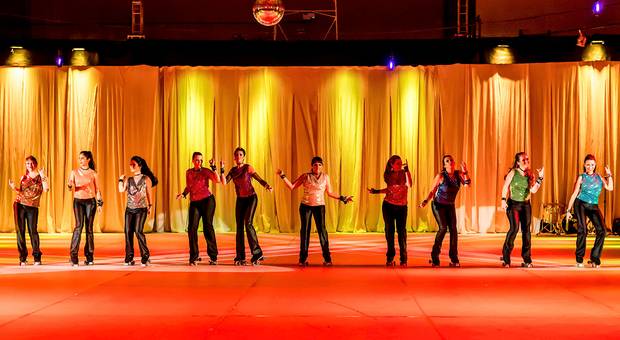 Espetáculos  de Patinação Clube IPE