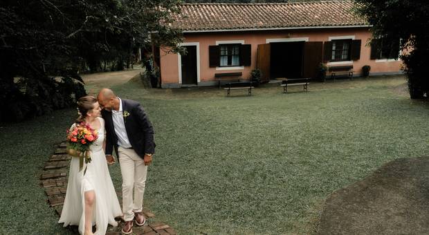 Casamentos no campo de Vera e Dalton