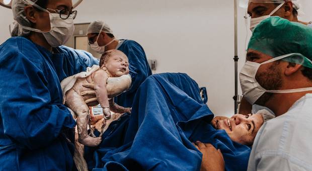 Fotografia de Família de Nascimento do Pedro