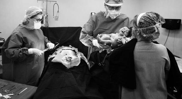 Fotografia de Família de Nascimento do Gael