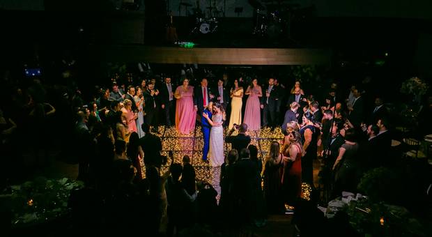 Casamentos na igreja de Juliana e Rafael