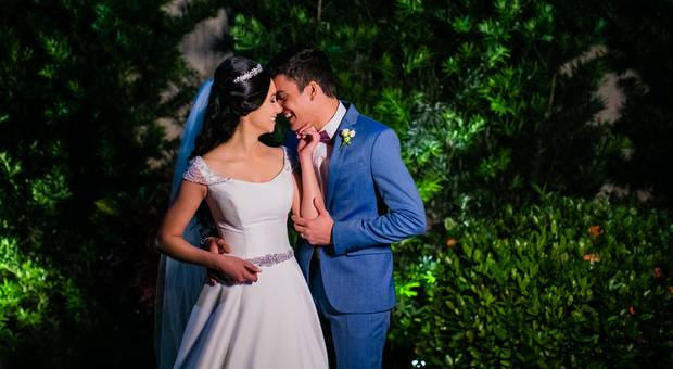 Casamentos rústicos de Helleny e Will