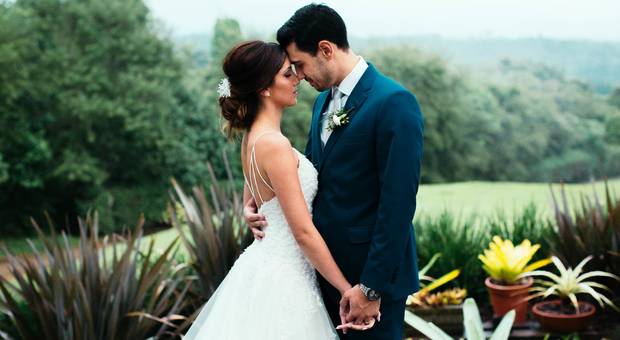 Casamentos no campo de Sabrina e Bruno