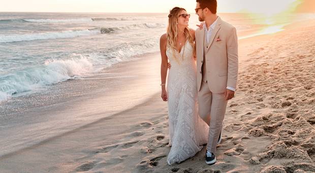 Casamentos na praia de Mari e Claudinho