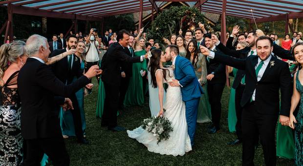 Casamentos no campo de Laila e Cassio!