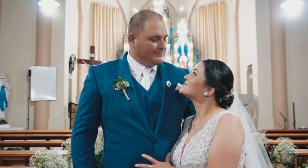 Filmes de Nosso Amanhã - O casamento de Marcelli e Gabriel