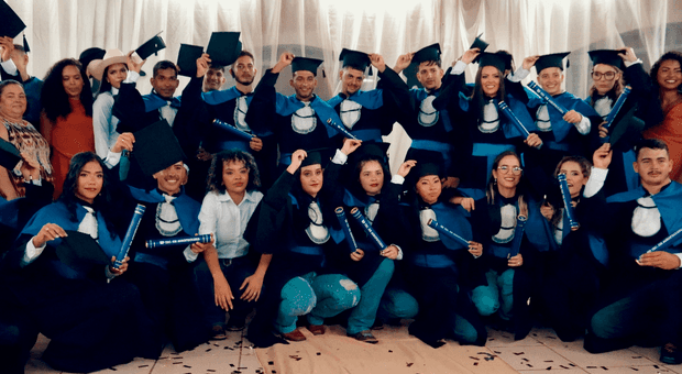 Formatura de Eyshila Surui