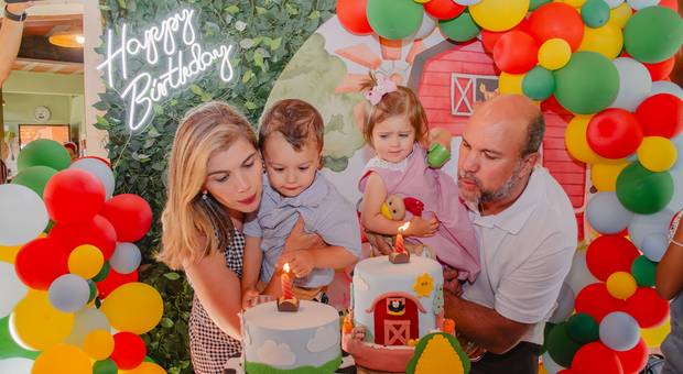 ANIVERSÁRIO INFANTIL de Luca e Julia