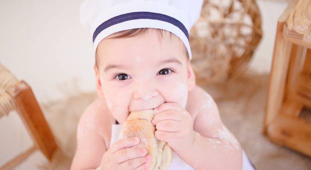 Acompanhamento mensal de bebês de Acompanhamento Bernardo Zezi de 8 meses