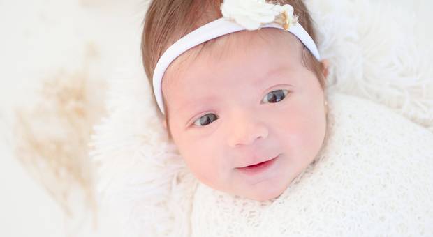 Acompanhamento mensal de bebês de Ensaio de acompanhamento da Ivy de 1 mês