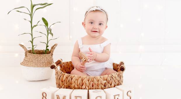 Acompanhamento mensal de bebês de Catarina faz 8 meses