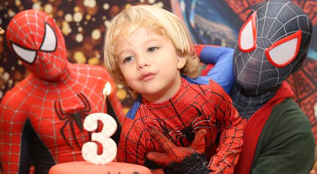 Aniversário de João comemora 3 anos 