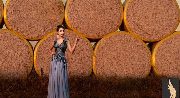 Ensaio em algodão de Bruna Figueredo Miss Campo Novo 