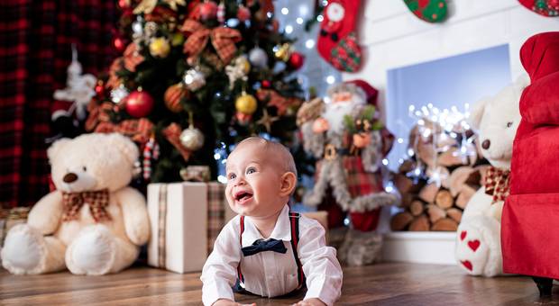 Gestante de Sessão de Natal