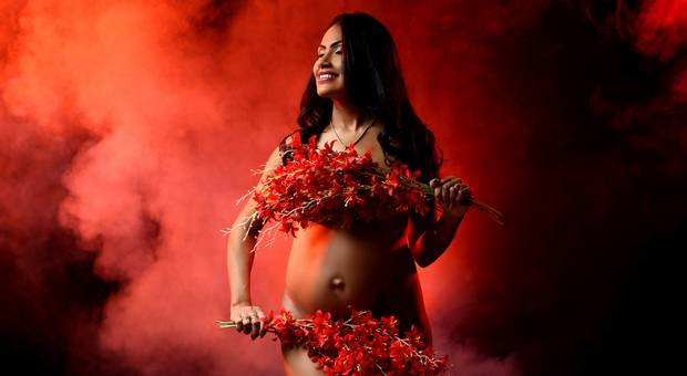 Gestante de Ensaio gestante da Fabila Pimenta