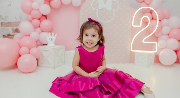 Sessão Kids de Naomi 2 anos | Minnie Rosa