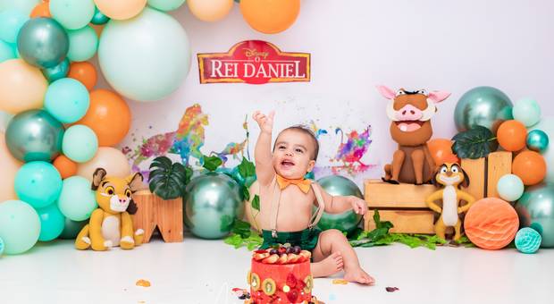 Smash The Cake de Daniel | Rei Leão