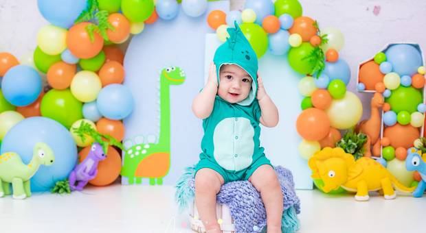 Smash The Cake de Lucca | Dinossauro Baby