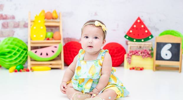 Acompanhamentos de Isadora | 6m | Frutinhas