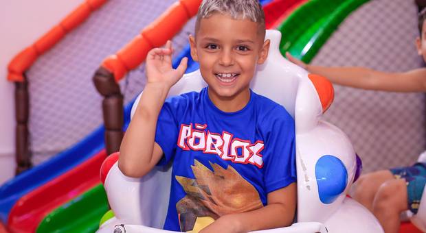 Festa infantil  de Kauê faz 7 anos