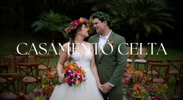 RIO DE JANEIRO de Casamento Celta Thamiris & Paulo 