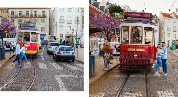 Sessão engagement session de Engagement session André & Marta