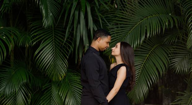 Ensaio externo de Camila e Elizeu