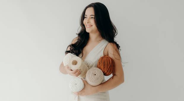 Marca pessoal de Maria Gabrielli- Macramê 