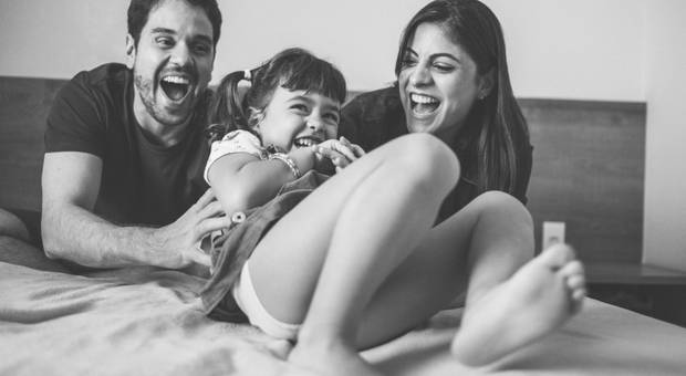 Família de Mairá, Marcos, Luiza e Giulia