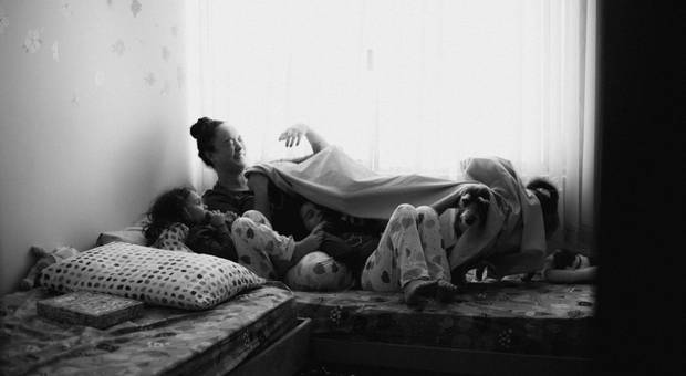 Família de Tati, Laura e Geovanna