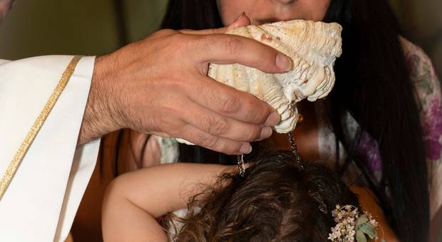 Baptizado de Constança - Baptismo