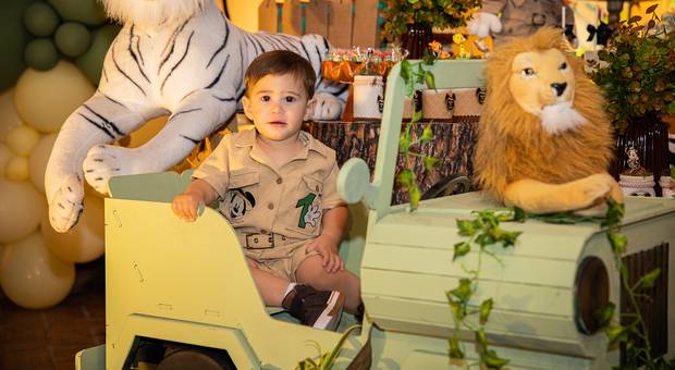 Recepção  de Gabriel  | 1 Ano