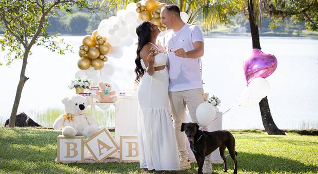 Gestante de Dafne & Guilherme  | Chá Revelação 