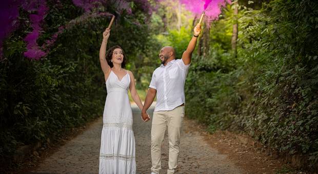 Gestante de Marcela  & Marco | Chá revelação 