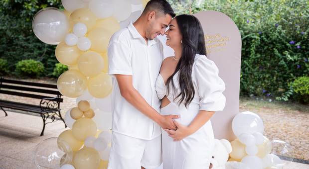 Gestante de Tauane & Marcelo | Chá Revelação 