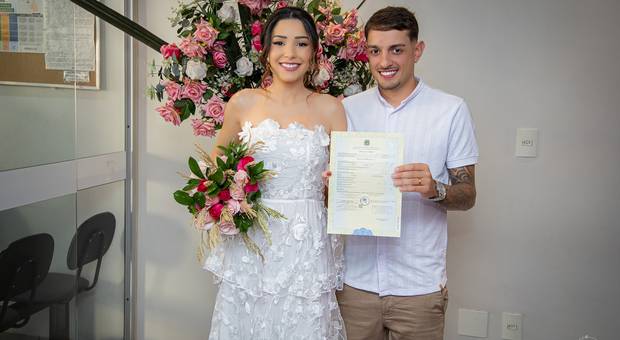 Casamento  de Kevin & Carol | Casamento Civil 