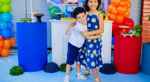 Festa de Aniversário de Lívia e Rafael {3 e 7 anos}