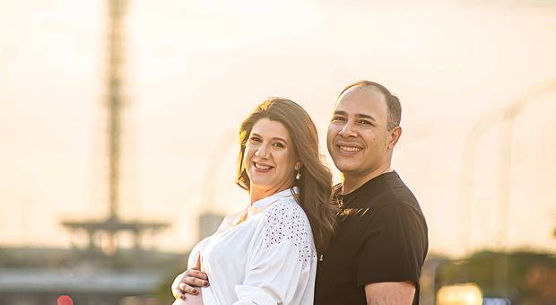 Gestante de Ensaio gestante Ana 