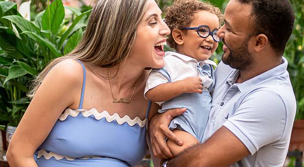 Gestante de Ensaio gestante Lúcia