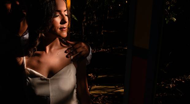 Ensaios de casais de Gislene e Rodrigo