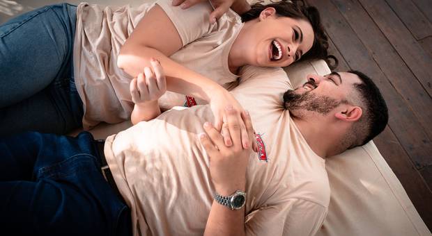 Ensaios de casais de Iara e Ramon