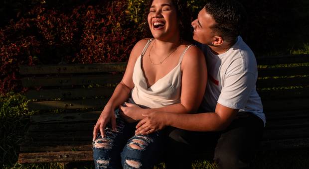 Ensaios de casais de Andreina e Magno 