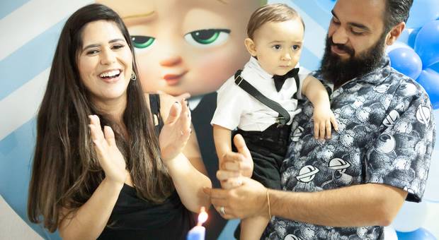 Aniversário Infantil de Aniversário Antônio