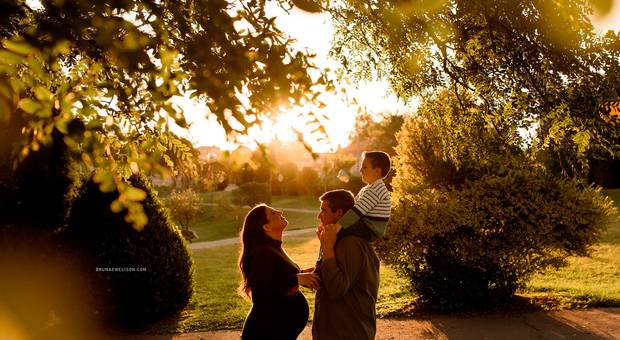 Gestante de Luiza, Tiago e Mathias | Espera pelo Matheus