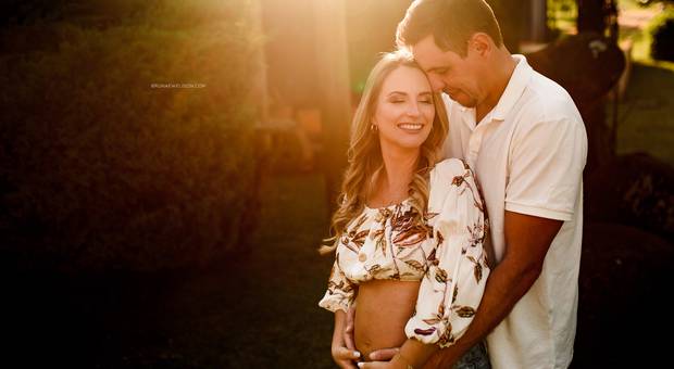 Gestante de Gabriela e Mathias | Espera pelo Valentim