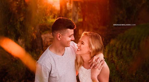 Casal de Adriane e Danrlei | Pré Casamento