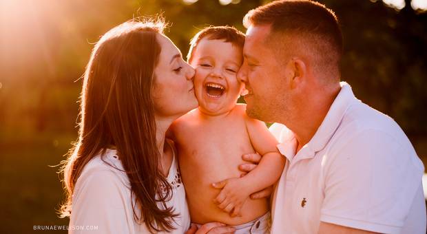 Ensaio Família de Tati, Cássio e Pedro