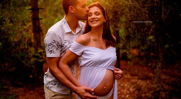 Gestante de Carol e Tiago | Doce espera pelo João Luís 