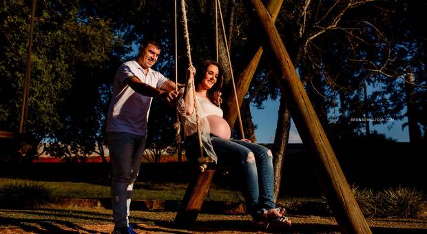 Gestante de Laura e Jardel | Doce espera pela Milena