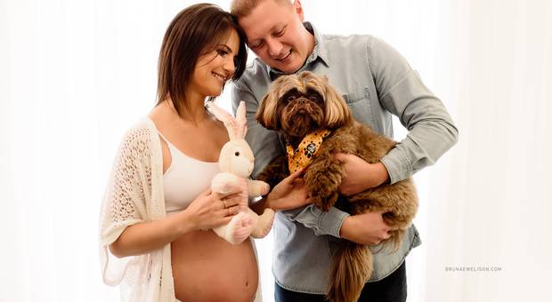 Gestante de Schaline e Diego | Doce espera pela Luísa